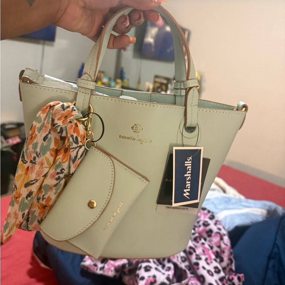 Mint Green Handbag Set